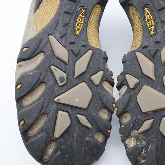 Keen Targhee II Men's 12 Brown Leather Low Top Lace Up Waterproof Hiking Boots - Picture 10 of 12